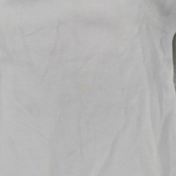 Ralph Lauren Baby One Piece Romper Size 9M White Button Body Suit - Picture 8 of 10